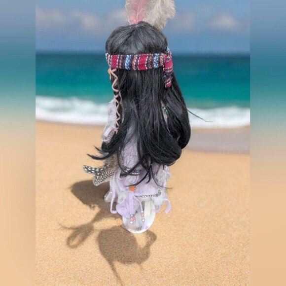 Native American Porcelain Doll (EUC) - Picture 5 of 5